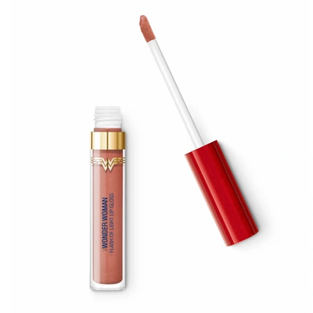 Kiko Milano • Wonder Woman Flash of Light Lip Gloss • 03 Epic Peach 🍑 • 🆕